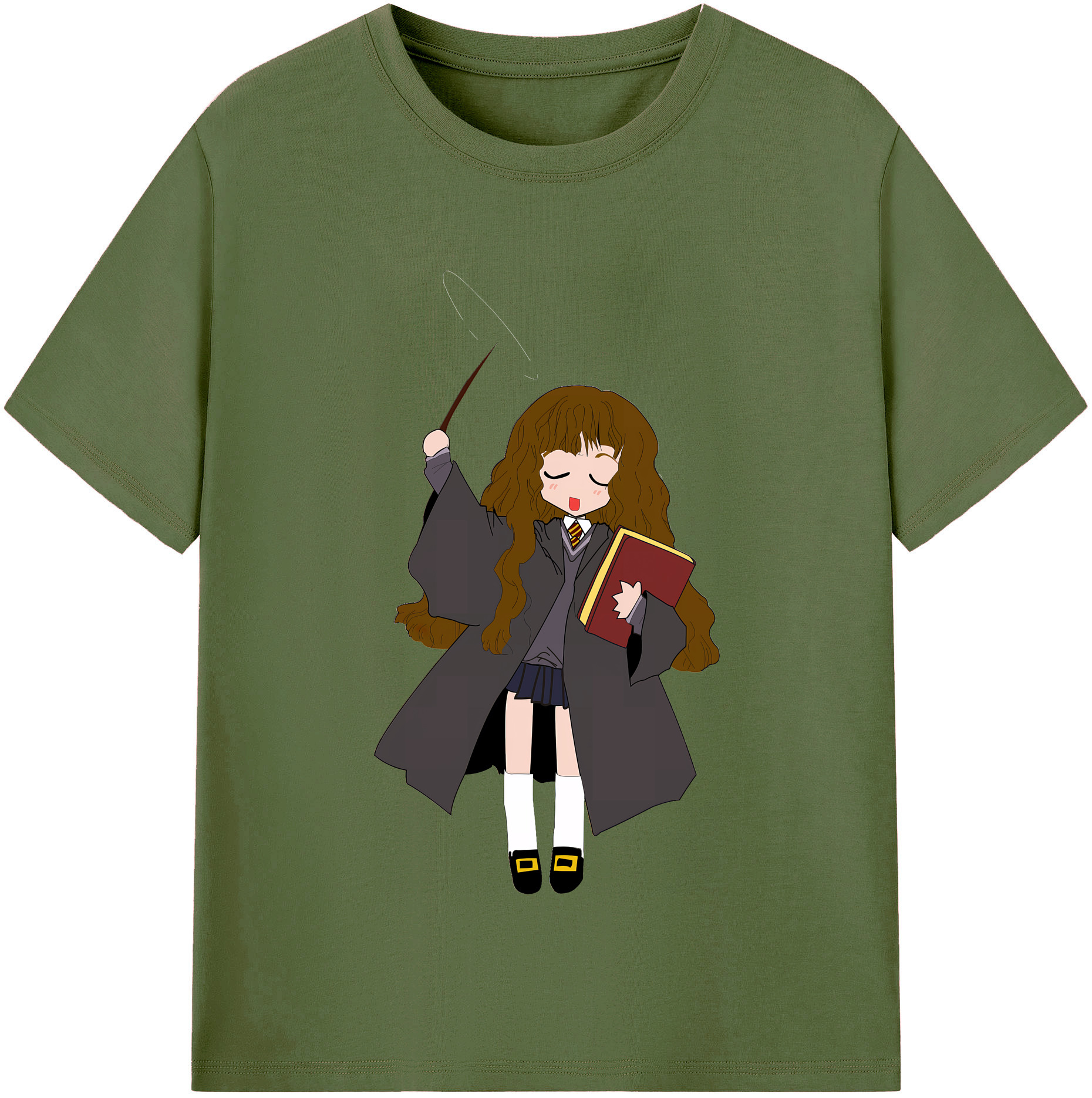 （画像用） Harry Potter ハリー・ポッターシリーズ 綿100％半袖Tシャツ（フロントプリント）